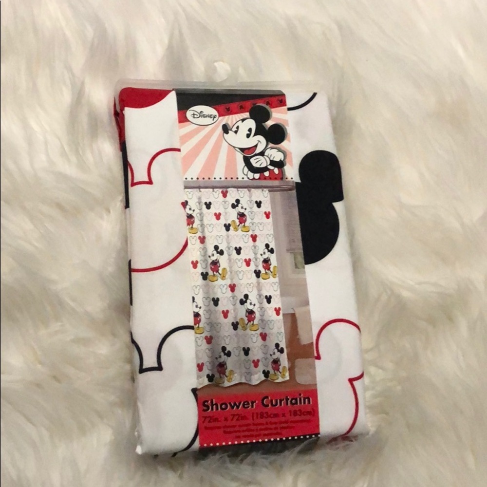 Disney Mickey Mouse shower curtain